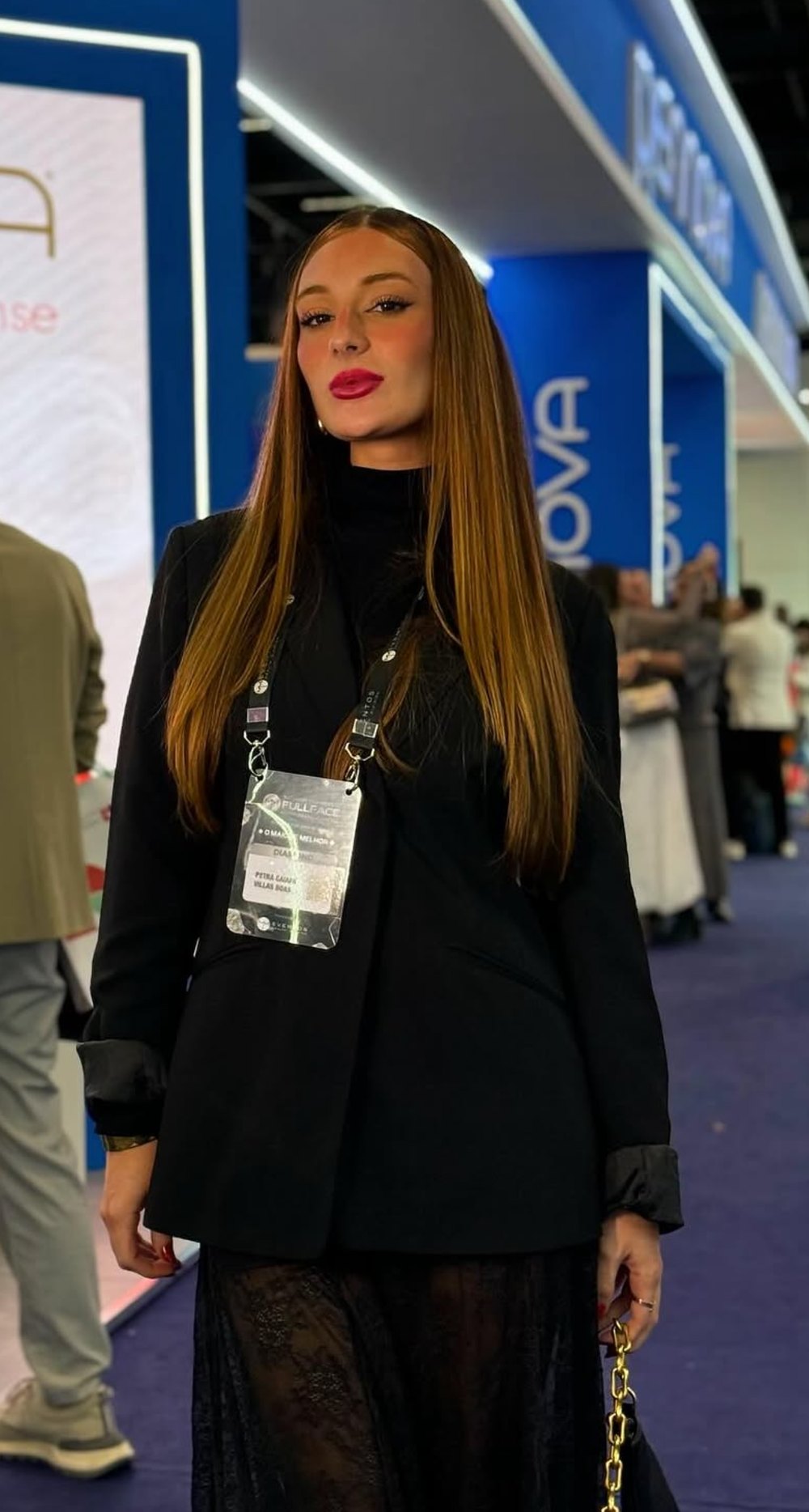 Dra. Petra Caiafa em congresso de harmonização